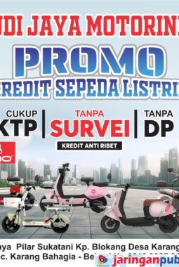 Cukup Dengan Membawa KTP, Showroom Rudi Jaya Motorindo Menggelar Promo Kredit Sepeda Listrik Tanpa DP